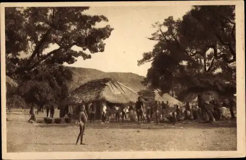 Ak Tanguieta Benin, Vue du marché