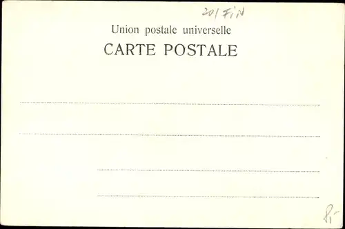 Ak Finnland, Rättijärwi, Ortsansicht, Wasserpartie