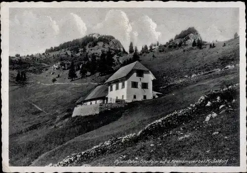 Ak Micheldorf in Oberösterreich, Gradalm auf d. Kremsmauer