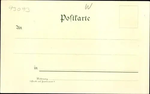 Litho Donaustauf am Bayerischen Wald Oberpfalz, Walhalla, Ludwig I., Ruine Stauf, Donaubrücke