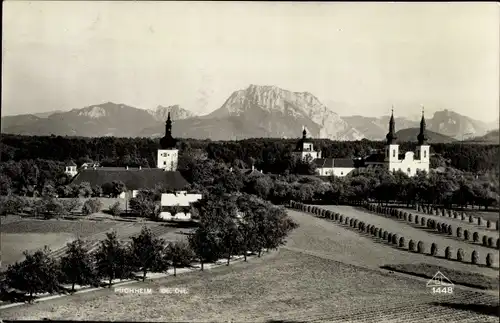 Ak Puchheim Oberösterreich, Gesamtansicht der Stadt