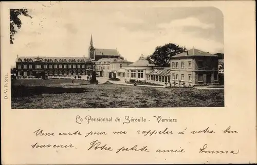 Ak Verviers Wallonien Lüttich, Le Pensionnat de Seroulle