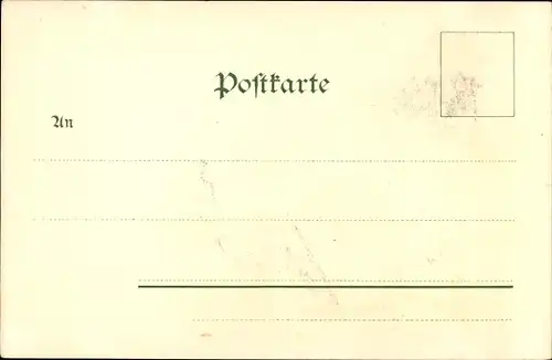 Briefmarken Litho Angebetete Jungfrau, Gebet, Bitte