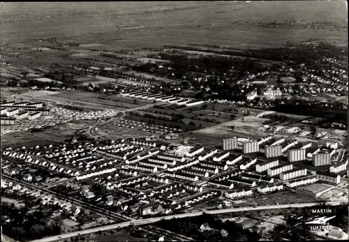 Ak Horn Lehe Hansestadt Bremen, Blick auf den Ort, Fliegeraufnahme