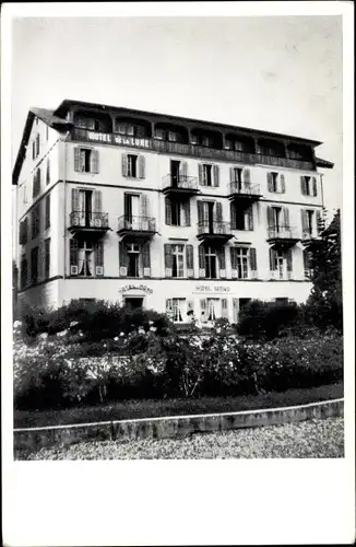 Ak Beckenried Kt. Nidwalden Schweiz, Blick auf das Hotel Mond