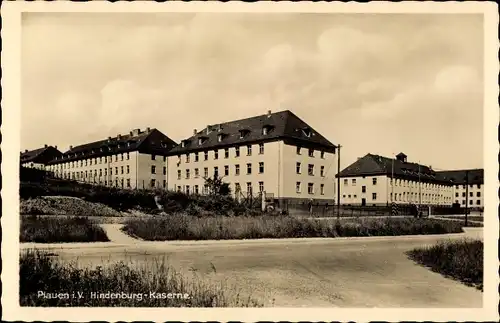 Ak Plauen im Vogtland, Hindenburg Kaserne