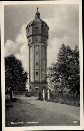Ak Siebenlehn Großschirma in Sachsen, Blick auf den Wasserturm