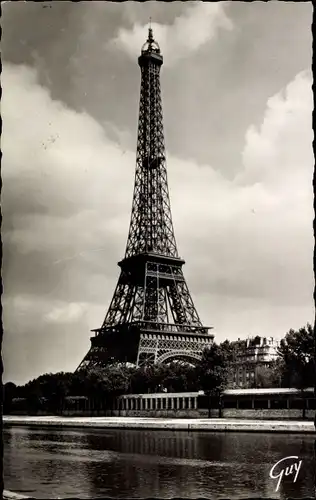 Ak Paris VII, La Tour Eiffel, Eiffelturm