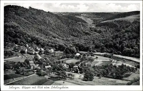 Ak Solingen in Nordrhein Westfalen, Wupper mit Blick zum Lehrlingsheim