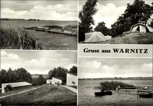 Ak Warnitz Uckermark, Oberuckersee