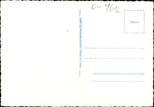 Ak Meerane in Sachsen, Gebäude