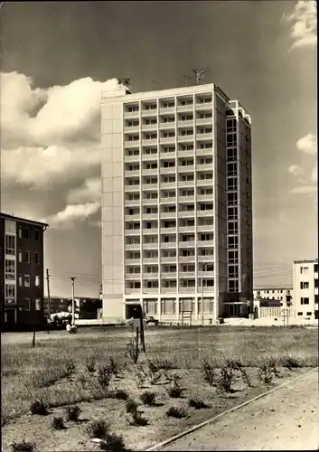 Ak Obersprucke Guben in der Niederlausitz, Hochhaus