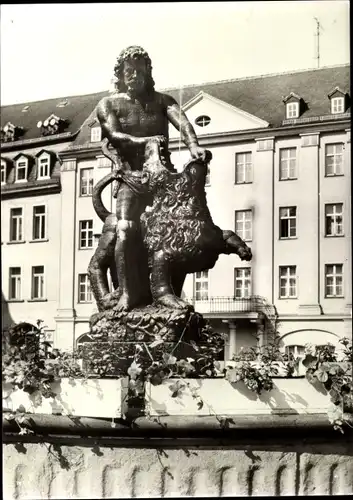 Ak Gera in Thüringen, Simsonbrunnen