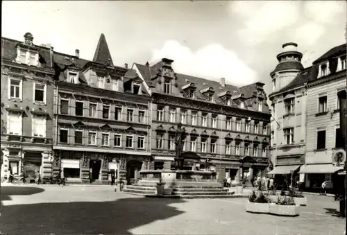 Ak Crimmitschau in Sachsen, Markt