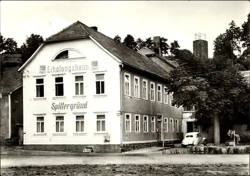 Ak Tambach Dietharz Thüringer Wald, FDGB Erholungsheim Spittergrund