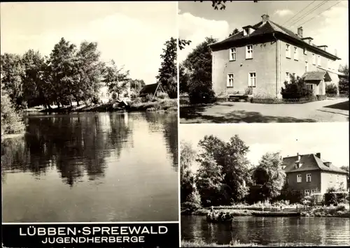 Ak Lübben im Spreewald, Jugendherberge, Außenansicht