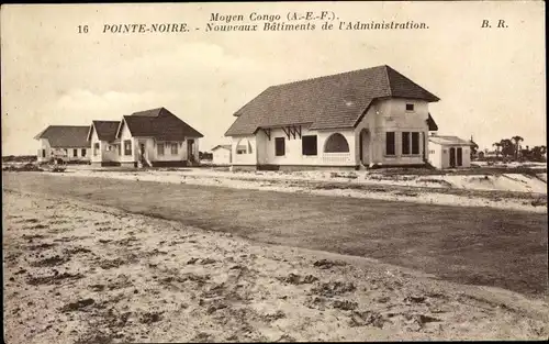 Ak Pointe Noire Republik Kongo, Nouveaux Batiments de l'Administration