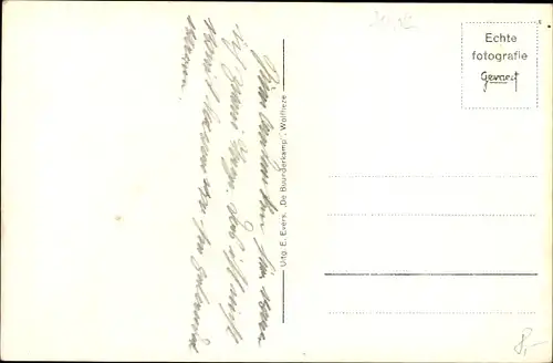 Ak Wolfheze Gelderland, Hoofdgebouw De Buunderkamp