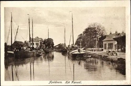 Ak Apeldoorn Gelderland, Het Kanaal