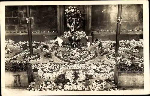 Foto Ak Praha Prag Tschechien, Gartenanlagen, Blumen