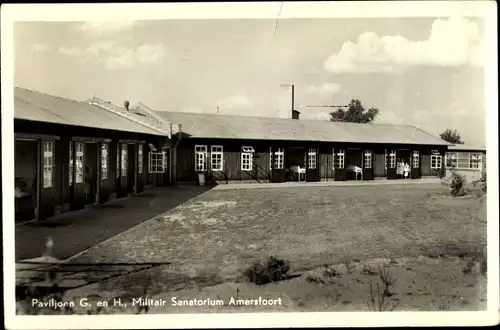 Ak Amersfoort Utrecht Niederlande, Paviljoen G. en H., Militair Sanatorium