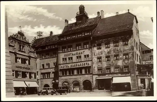 Ak Konstanz am Bodensee, Hotel Barbarossa