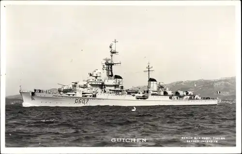 Ak Französisches Kriegsschiff, Guichen