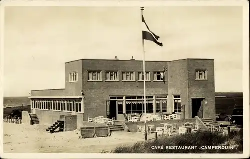 Ak Camperduin Alkmaar Nordholland Niederlande, Cafe Restaurant Camperduin