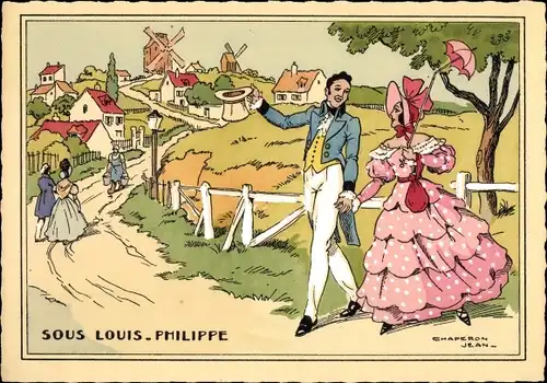 Ak Frankreich, Sous Louis Philippe, Le Maulin de la Galette au XIX Siecle (1832)