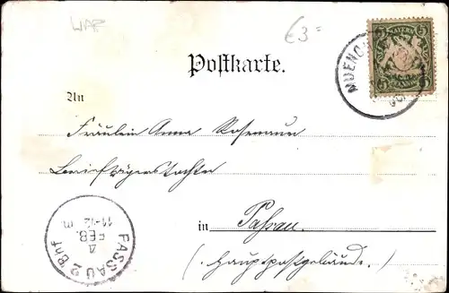 Künstler Ak München Bayern, Münchener Schäfflertanz 1900, Tänzerkomitee, Leinh. Bischoff