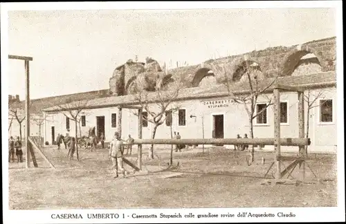 Ak Rom Lazio, Orbetello, Caserma Umberto I, Casermetta Stuparich