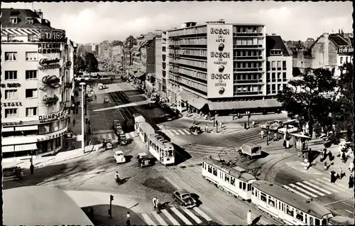Ak Köln am Rhein, Hohenzollernring, Straßenbahnen, Bosch