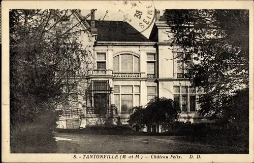 Ak Tantonville Meurthe et Moselle, Château Felix