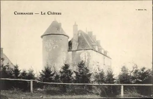 Ak Cressanges Allier, Château