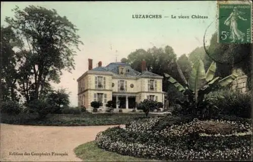 Ak Luzarches Val d’Oise, Château