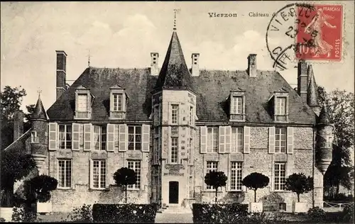 Ak Vierzon Cher, Château