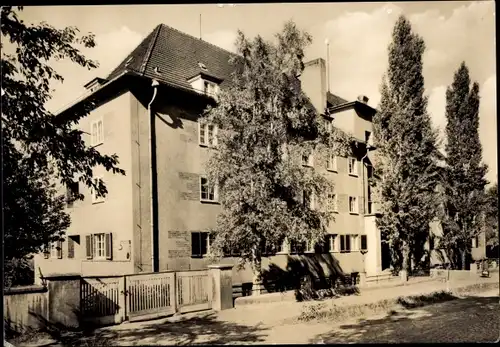 Ak Naumburg an der Saale, Zentrale Betriebsschule der Deutschen Post Jenny Marx