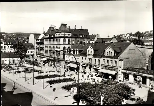 Ak Aue im Erzgebirge Sachsen, Marktplatz