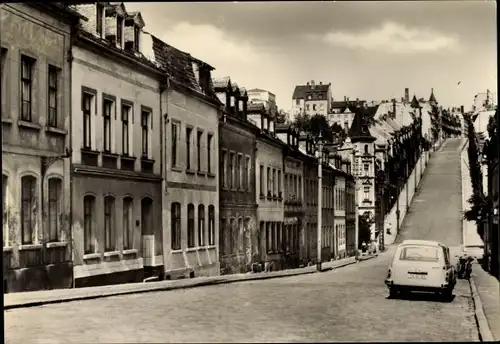 Ak Meerane in Sachsen, Steile Wand
