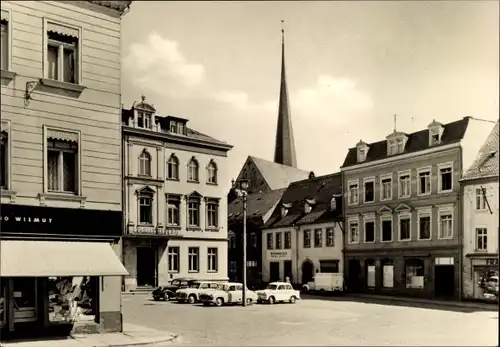 Ak Crimmitschau in Sachsen, Markt