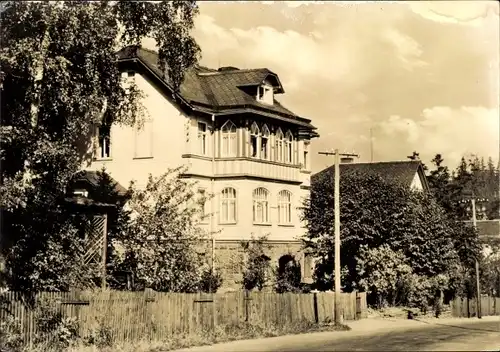 Ak Finsterbergen Friedrichroda im Thüringer Wald, FDGB Erholungsheim Haus Margarete, Außenansicht