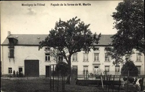 Ak Montigny-le-Tilleul Hennegau, La Ferme de M. Martin