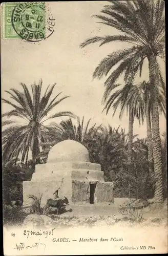 Ak Gabès Tunesien, Marabout dans l'Oasis