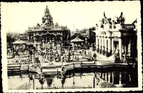 Ak Calcutta Kolkata Kalkutta Indien, Le Temple Jainiste