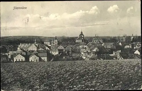 Ak Jilemnice Starkenbach Region Reichenberg, Panorama