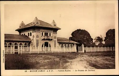 Ak Pointe Noire Republik Kongo, Le Palais de Justice