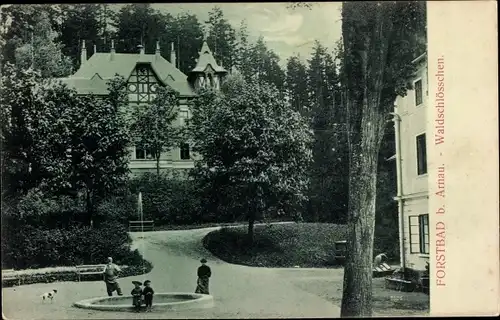Ak Lázně Fořt Forstbad Hostinné Arnau Region Königgrätz, Waldschlößchen