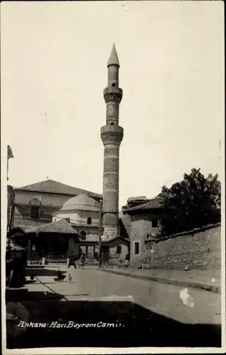 Ak Ankara Türkei, Haci Bayram Camii, Minarett