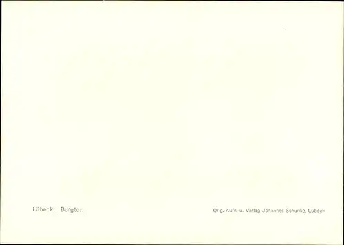 Foto Hansestadt Lübeck, Burgtor