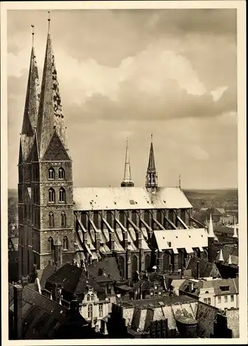 Foto Hansestadt Lübeck, Marienkirche vom Petrikirchturm gesehen